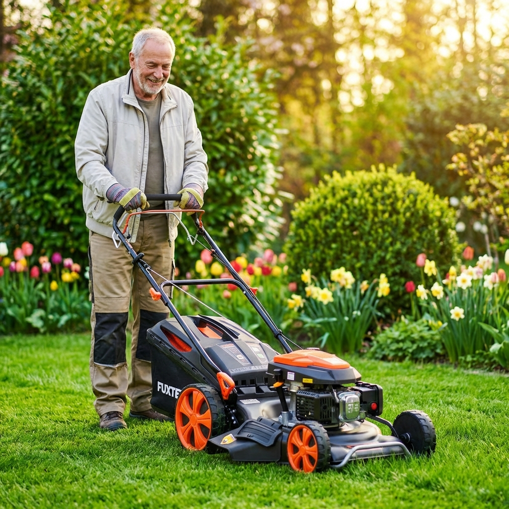 Letzter Rasenschnitt im Herbst: Rasenpflege und Mähen vor dem Winter