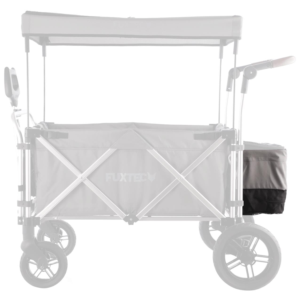 Copertura in tessuto per la borsa posteriore PREMIUM GREY del carrello CTL900