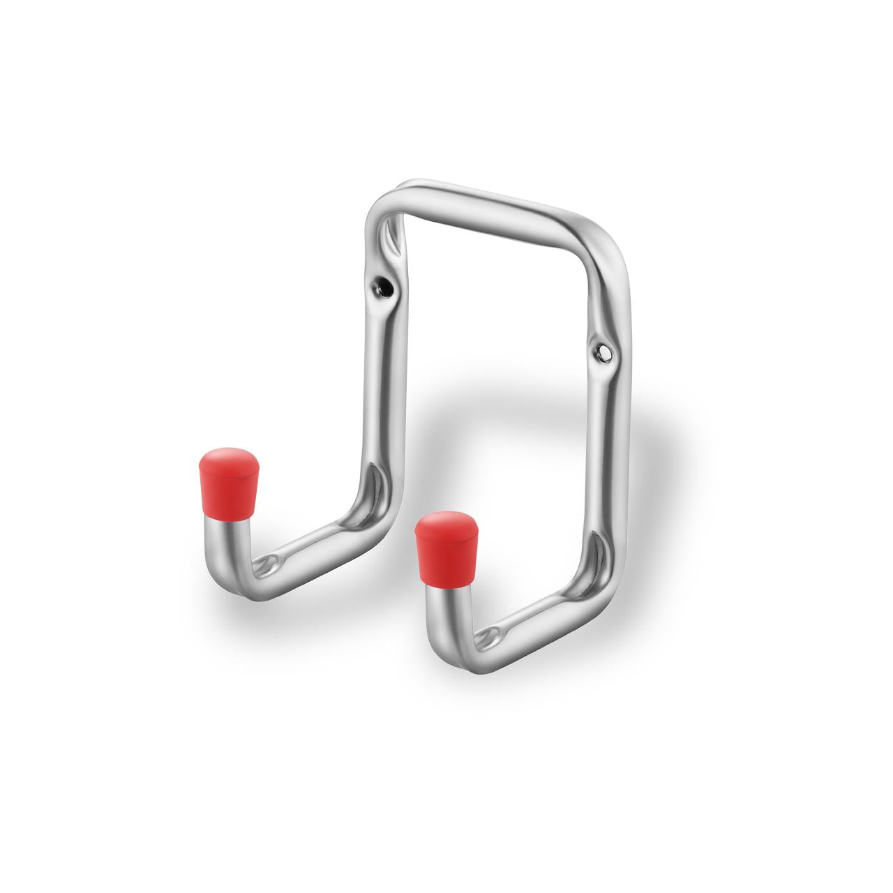 Set di 4 ganci da garage multiuso FUXTEC MFH4, in acciaio, capacità di carico 20kg, portabiciclette a muro