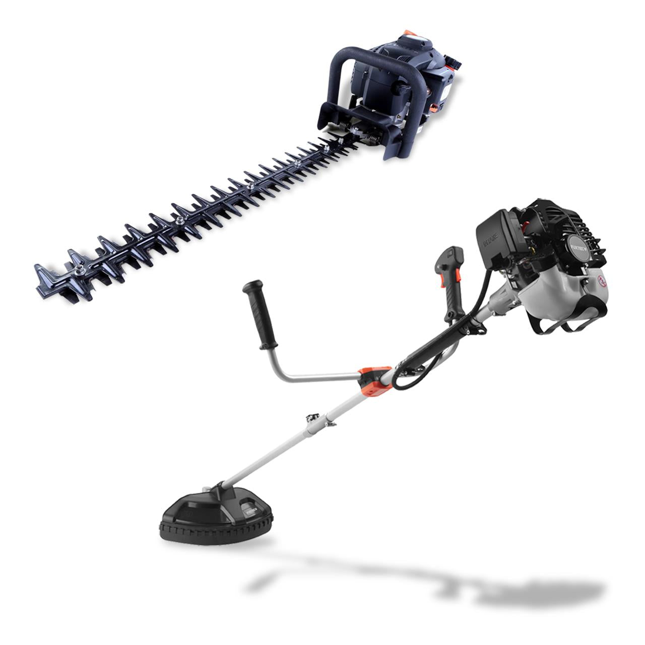 Decespugliatore FX-MS125 + Tagliasiepi FX-MH126 – Potente e Leggero, Ideale per il Taglio di Erba e Siepi