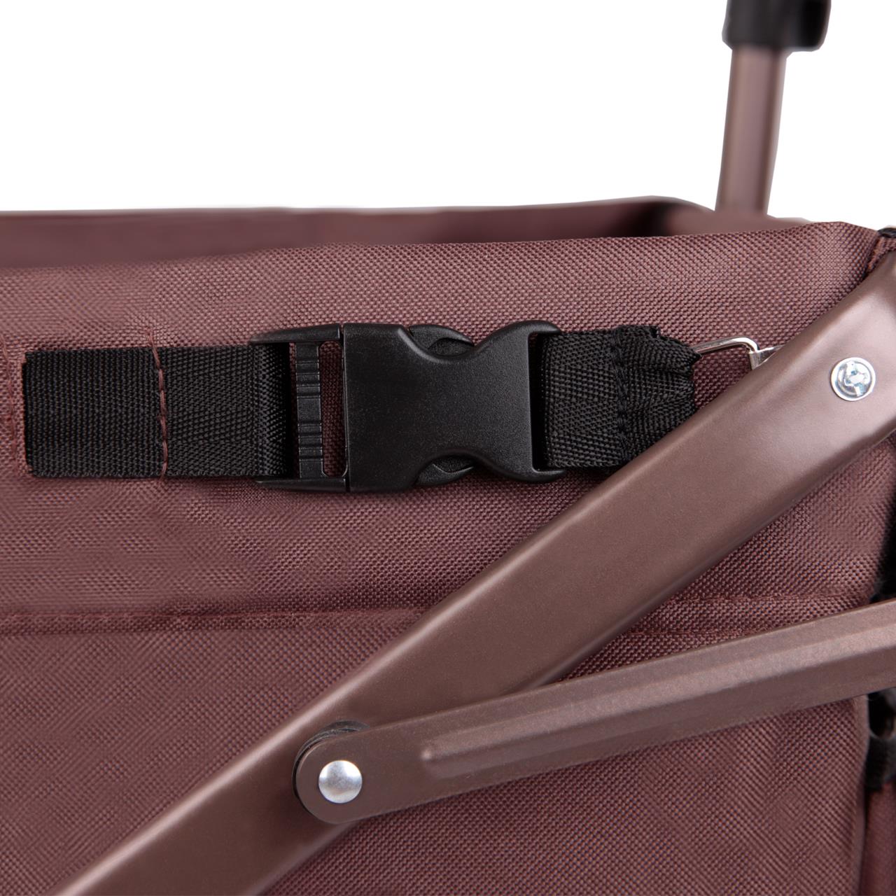 Carrello pieghevole giardino FUXTEC FX-CT800 con tettuccio parasole per il trasporto dei bambini