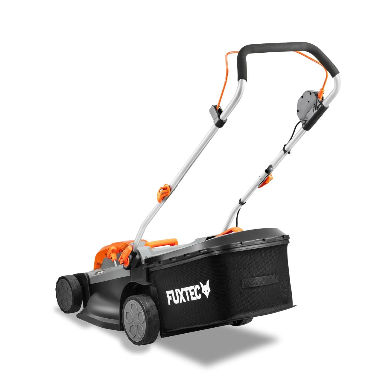 Tagliaerba a batteria 40V FUXTEC FX-E2RM43 - Set con 2 batterie da 4Ah e caricabatterie doppio da 2,4A