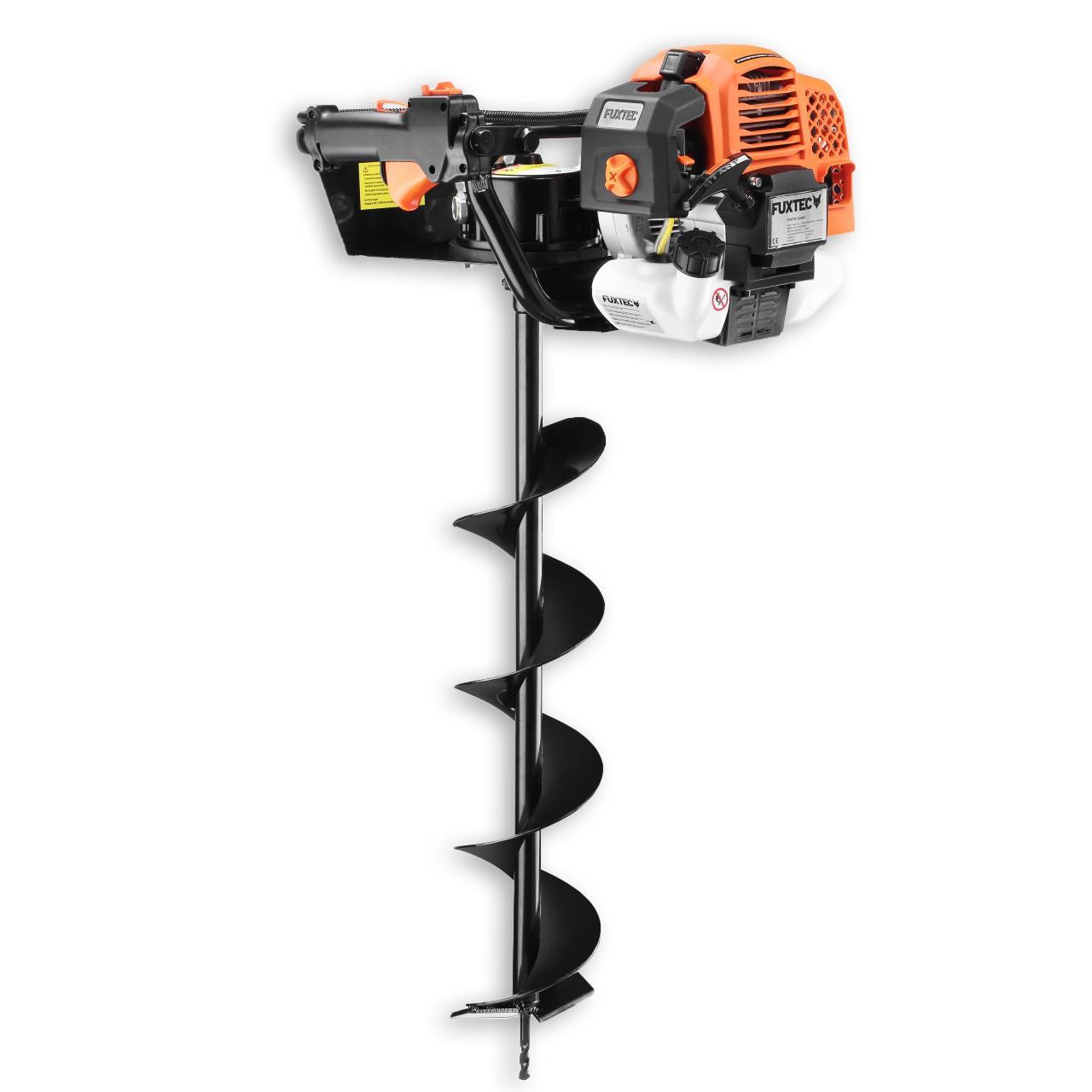 Trivella a scoppio Mototrivella a benzina coclea / trivellatrice 62cc incl. attacchi da 100, 150, 200mm FUXTEC EB162