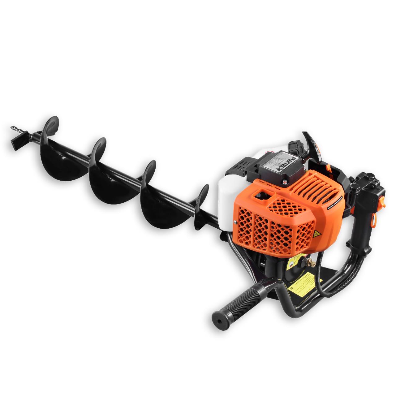 Trivella a scoppio Mototrivella a benzina coclea / trivellatrice 62cc incl. attacchi da 100, 150, 200mm FUXTEC EB162