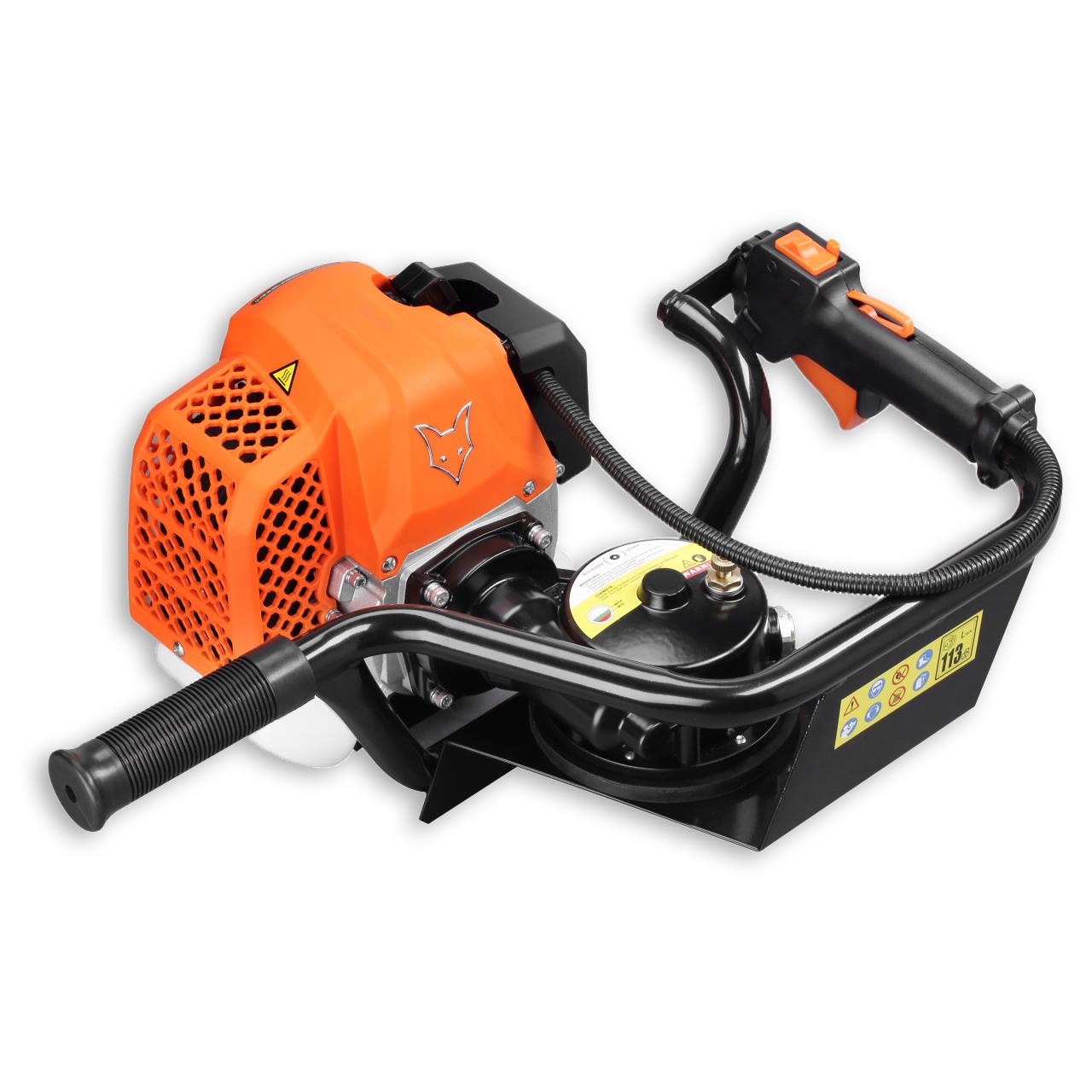 Trivella a scoppio Mototrivella a benzina coclea / trivellatrice 62cc incl. attacchi da 100, 150, 200mm FUXTEC EB162