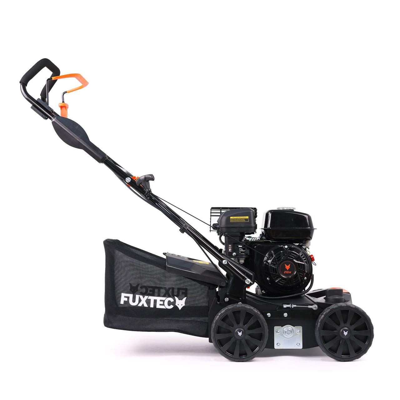 Arieggiatore scarificatore a scoppio raccoglierba - motore 4 tempi 5.6CV - 40cm BV240 FUXTEC