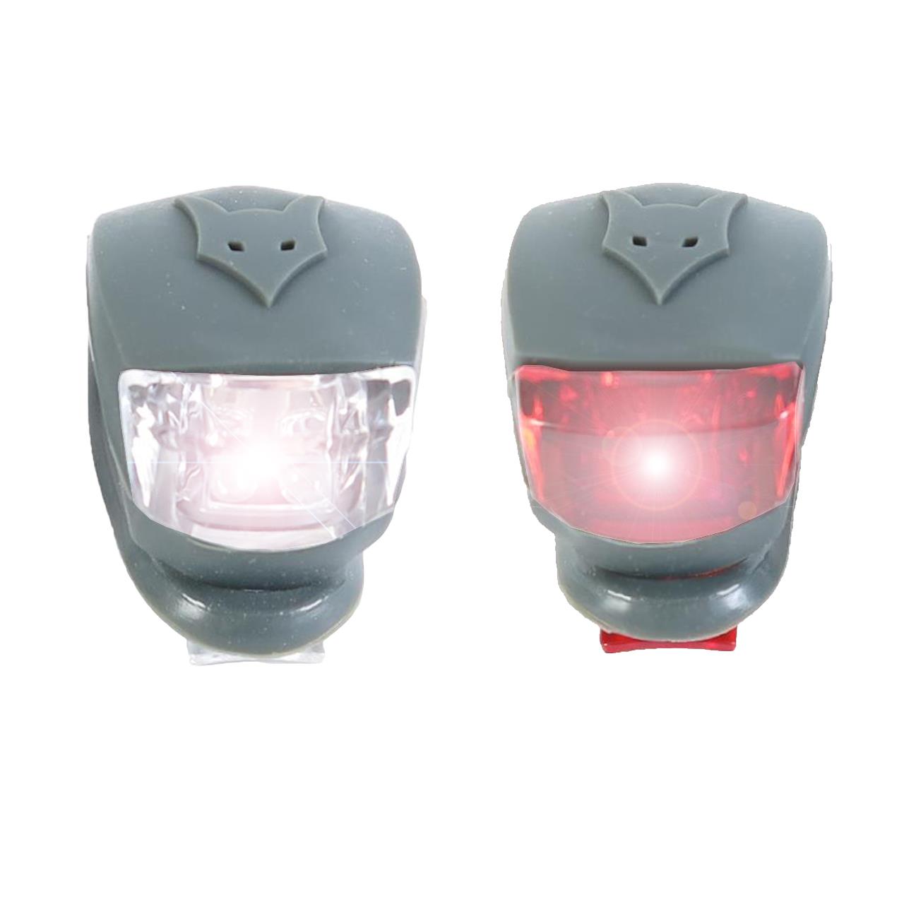 Set di luci anteriori e posteriori per carretti a mano FUXTEC