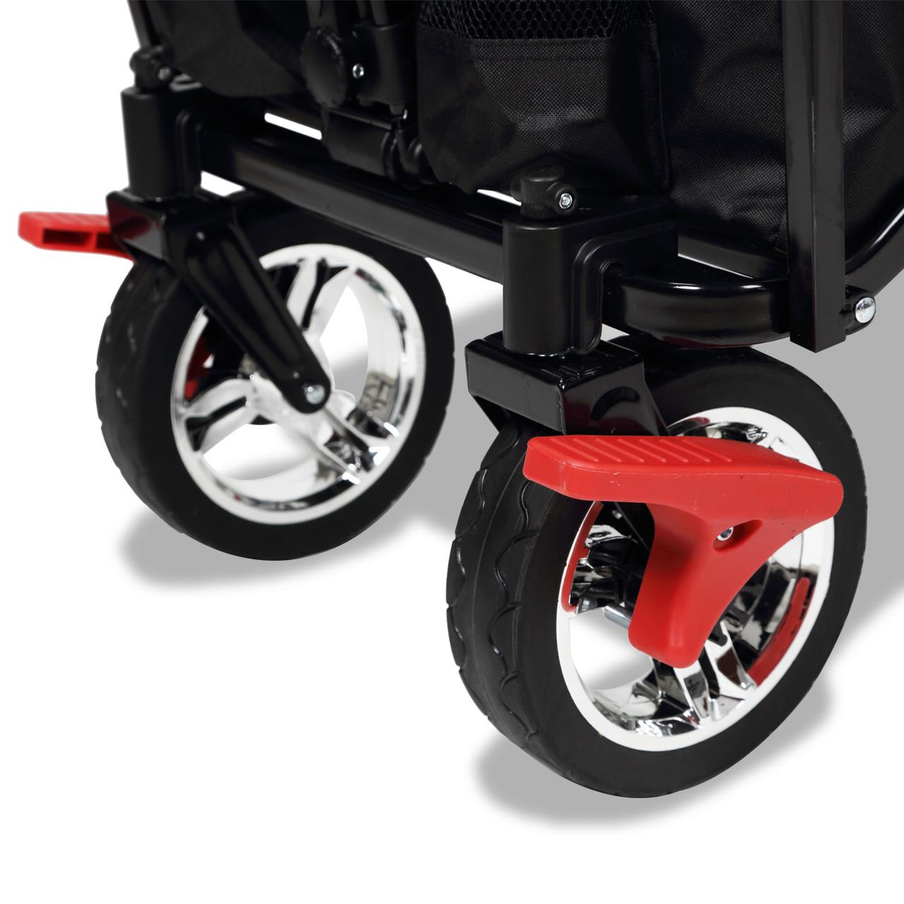 FUXTEC Bollerwagen FX-CT500 "VfB Stuttgart"-Edition mit Sonnendach