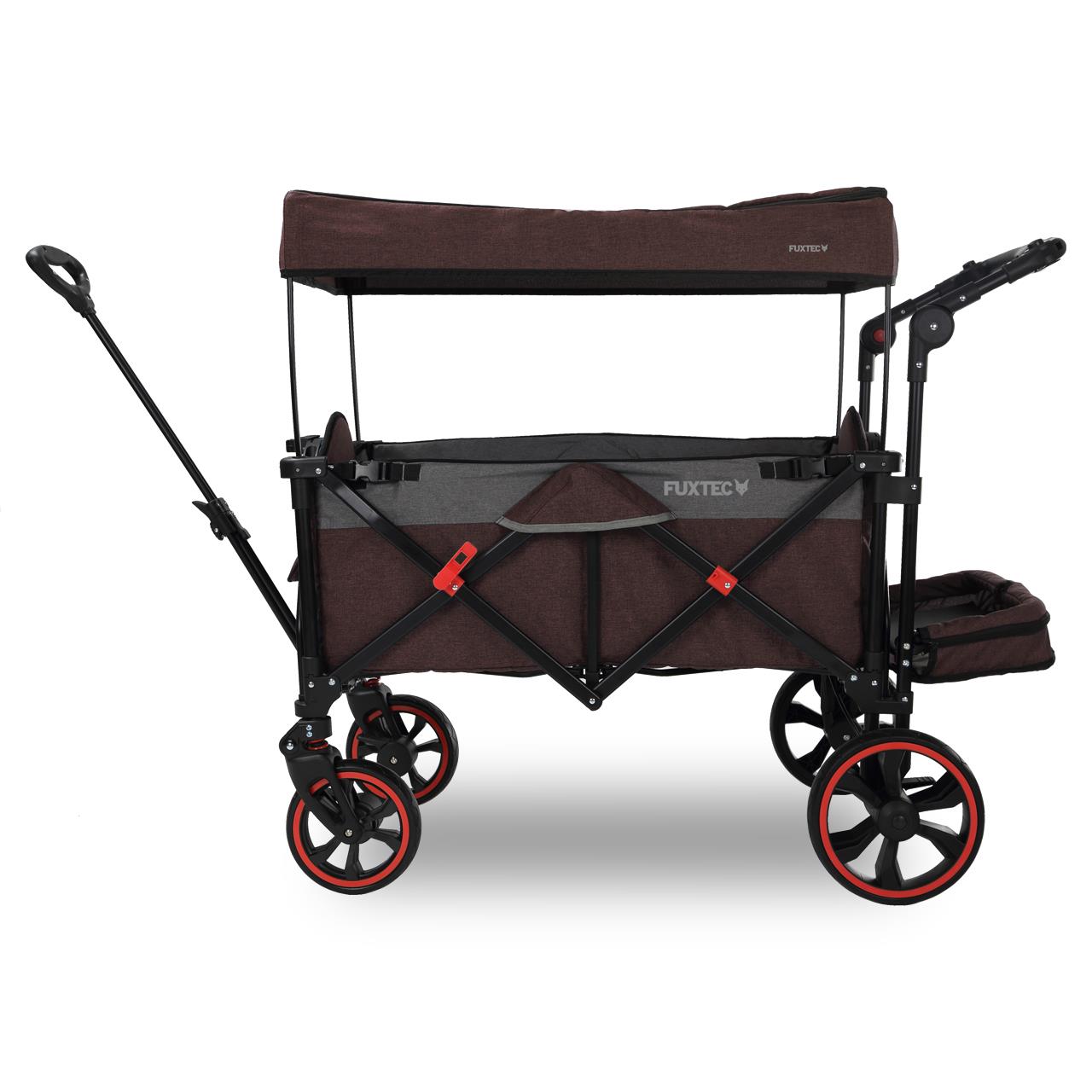 FUXTEC Carrello a mano pieghevole e compatto CTC850 stesso spazio ma meno ingombro
