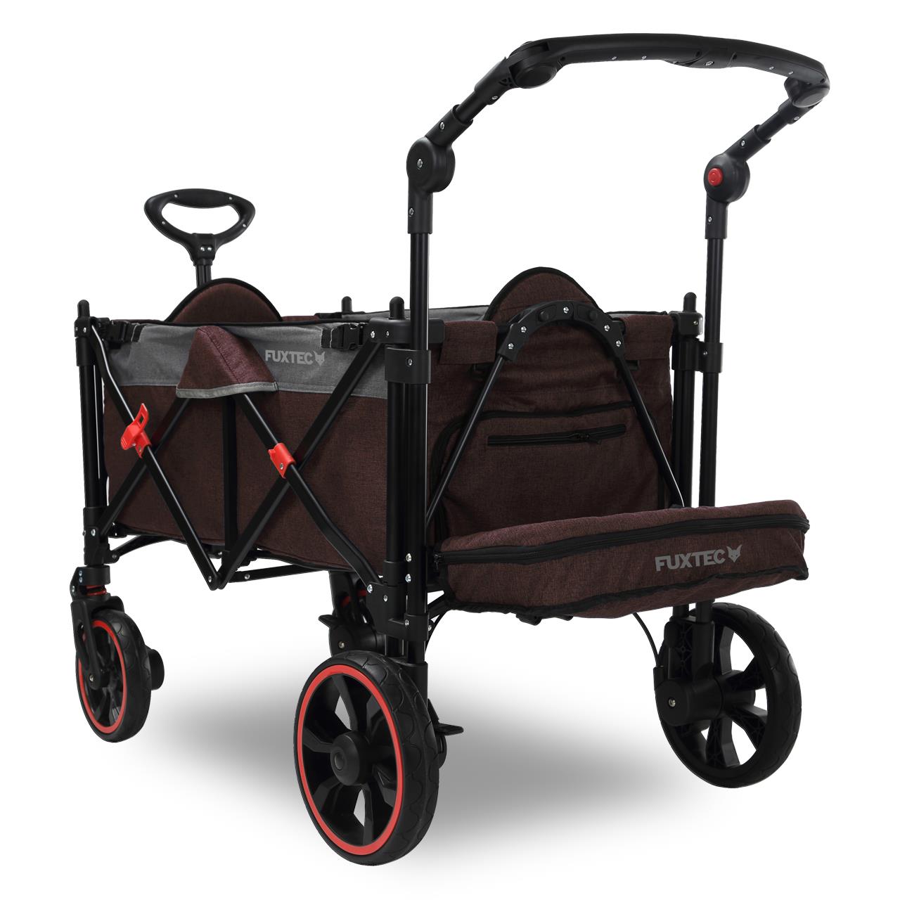 FUXTEC Carrello a mano pieghevole e compatto CTC850 stesso spazio ma meno ingombro