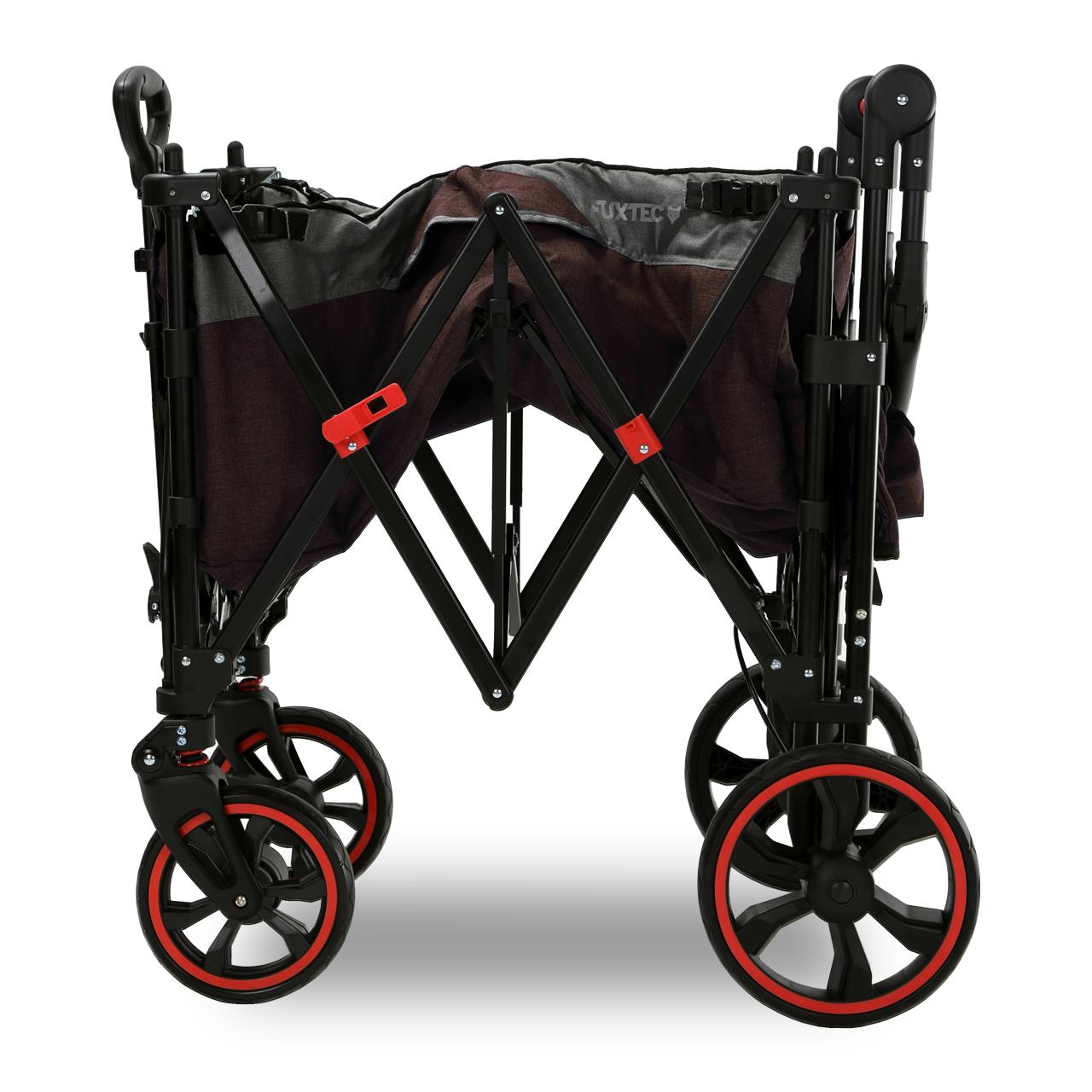 FUXTEC Carrello a mano pieghevole e compatto CTC850 stesso spazio ma meno ingombro