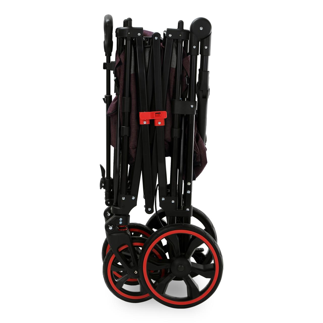 FUXTEC Carrello a mano pieghevole e compatto CTC850 stesso spazio ma meno ingombro