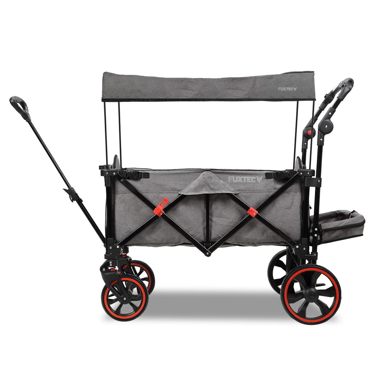 FUXTEC Carrello a mano pieghevole e compatto CTC850 stesso spazio ma meno ingombro