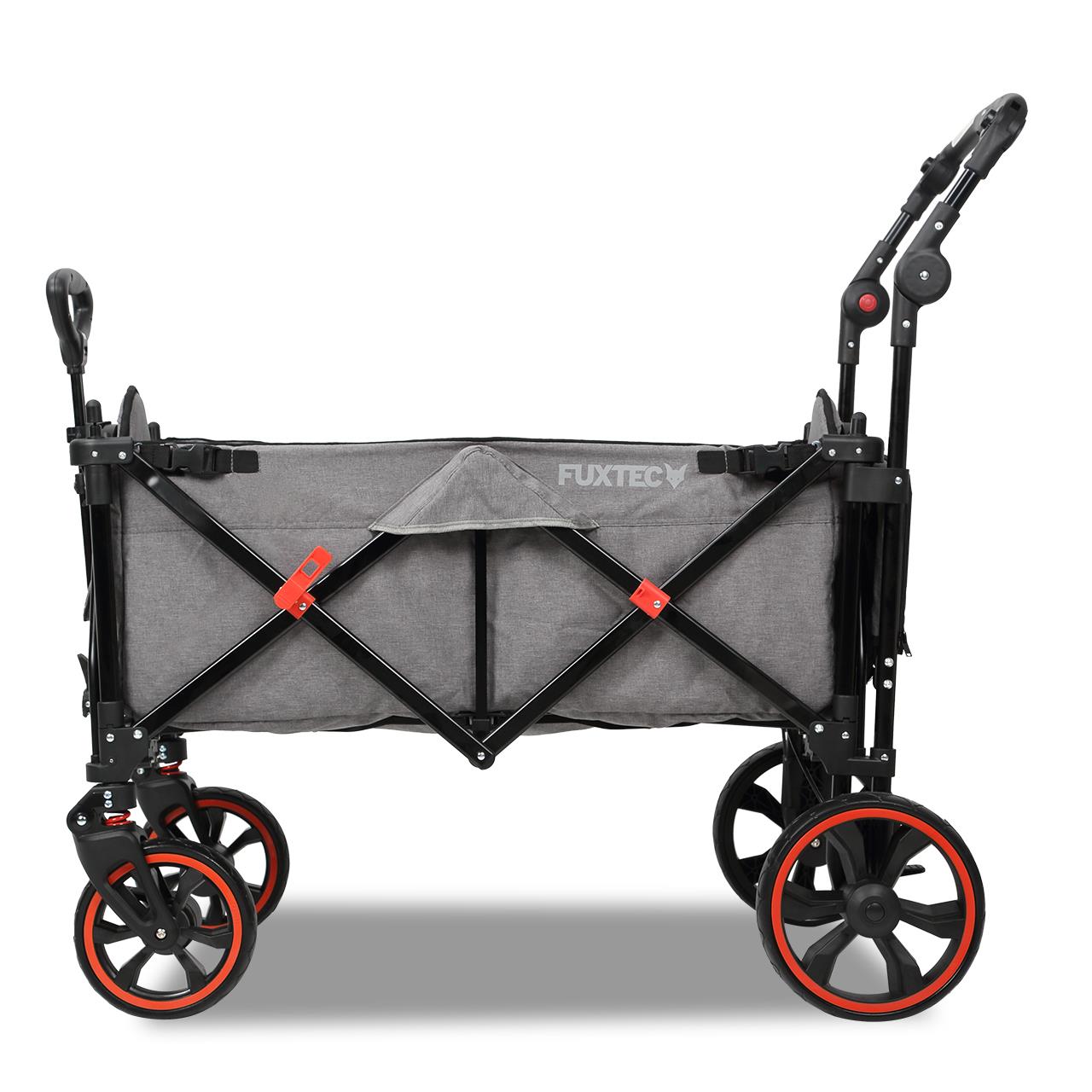 FUXTEC Carrello a mano pieghevole e compatto CTC850 stesso spazio ma meno ingombro