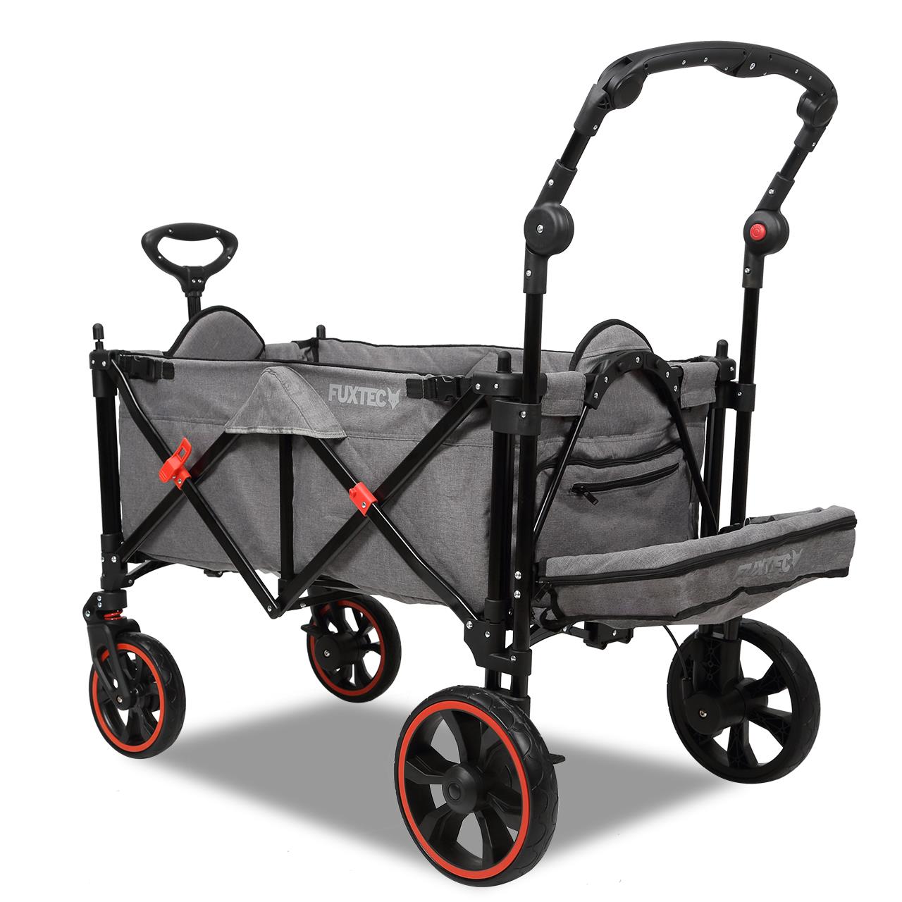 FUXTEC Carrello a mano pieghevole e compatto CTC850 stesso spazio ma meno ingombro