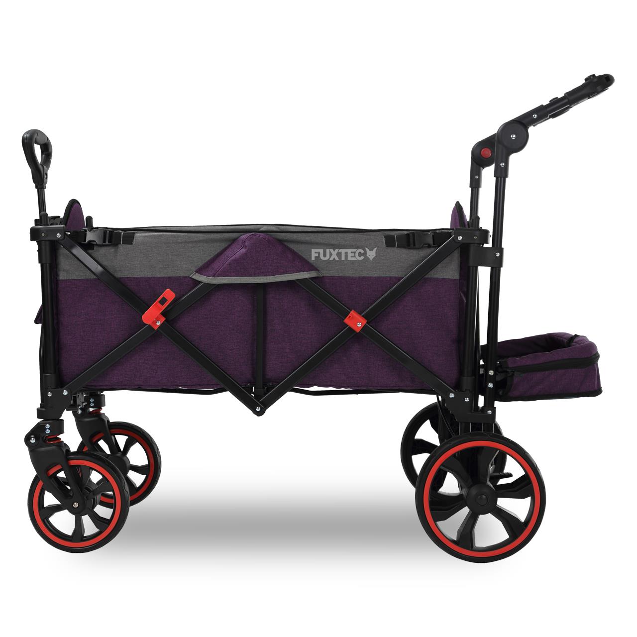 FUXTEC Carrello a mano pieghevole e compatto CTC850 stesso spazio ma meno ingombro