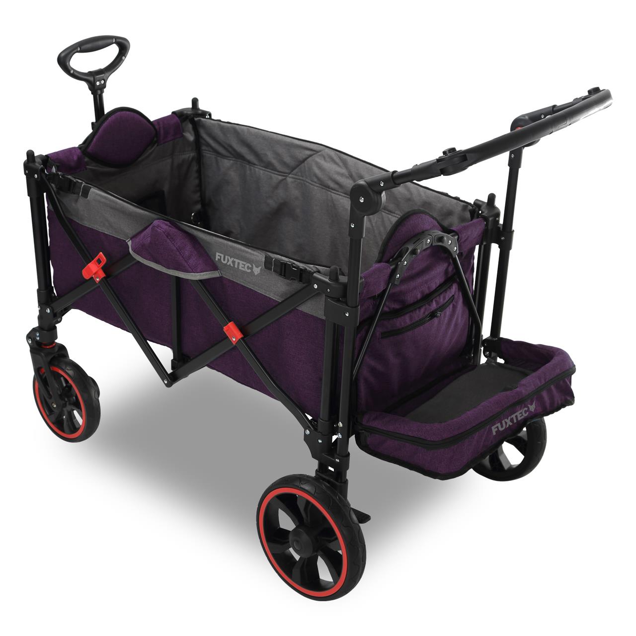 FUXTEC Carrello a mano pieghevole e compatto CTC850 stesso spazio ma meno ingombro