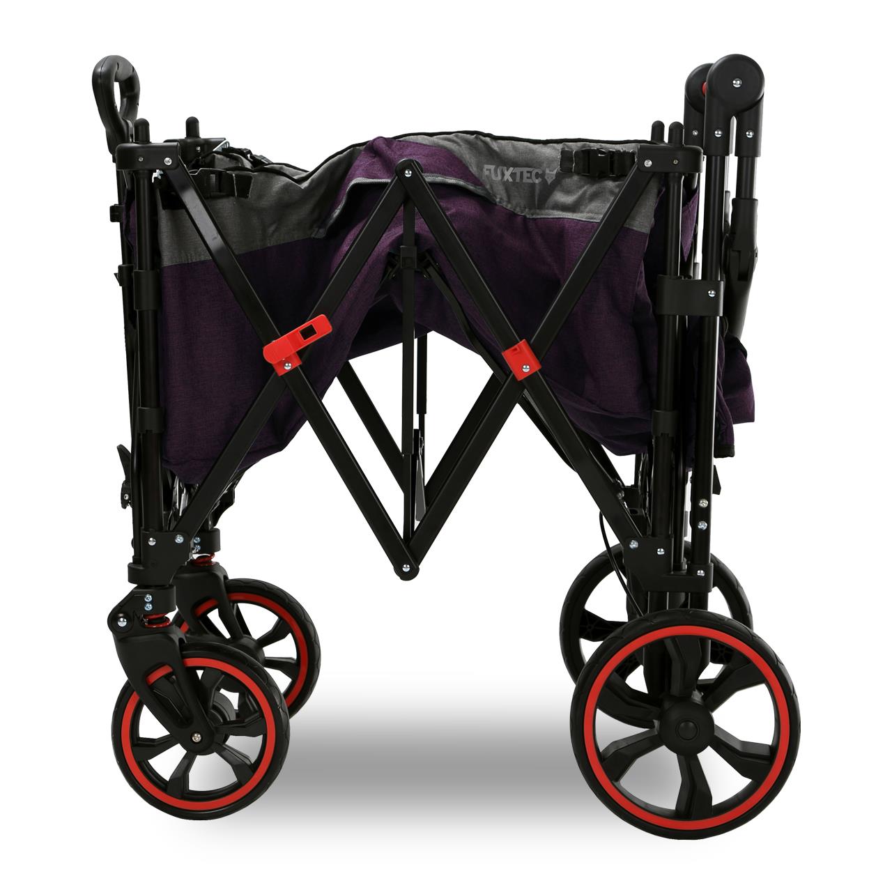 FUXTEC Carrello a mano pieghevole e compatto CTC850 stesso spazio ma meno ingombro