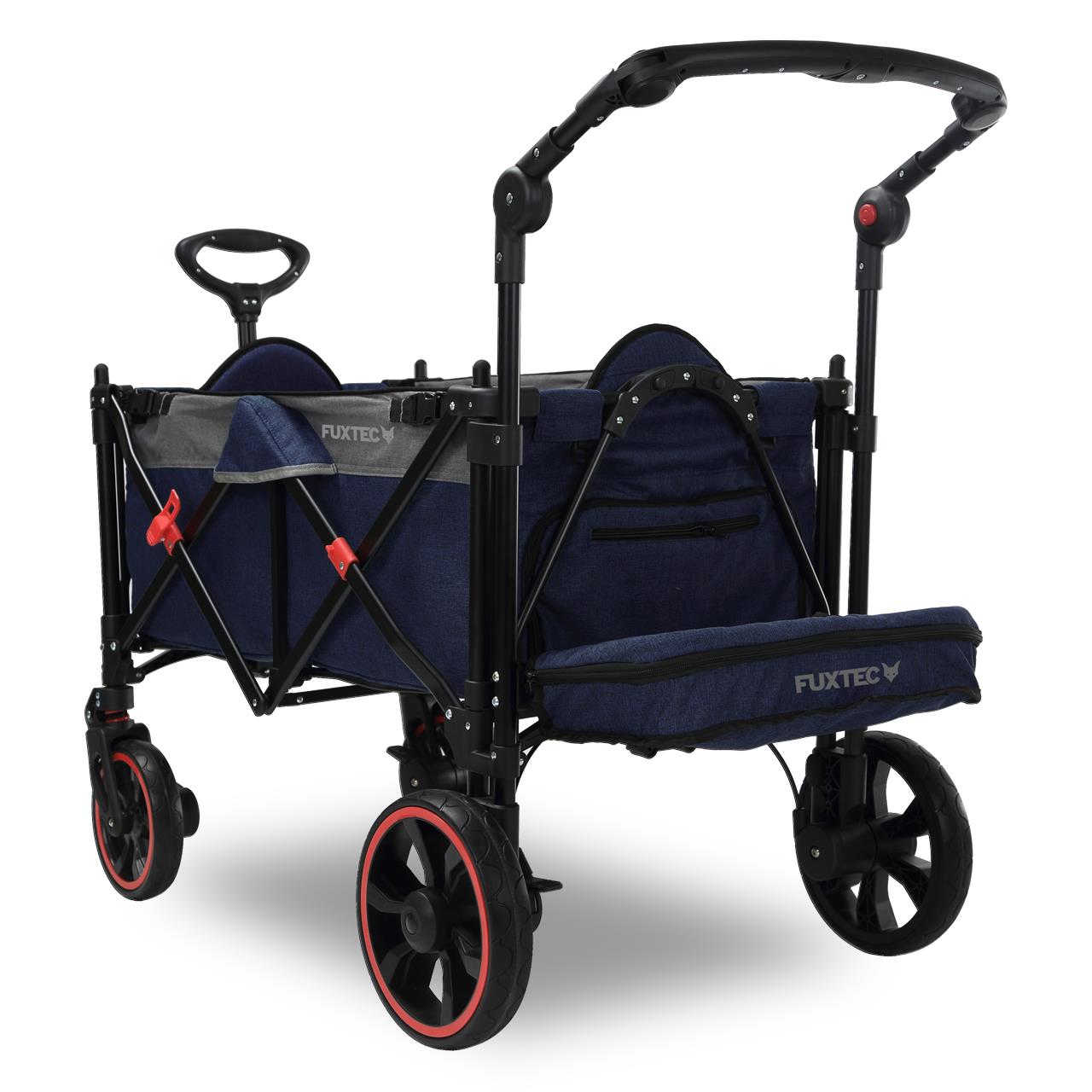 FUXTEC Carrello a mano pieghevole e compatto CTC850 stesso spazio ma meno ingombro