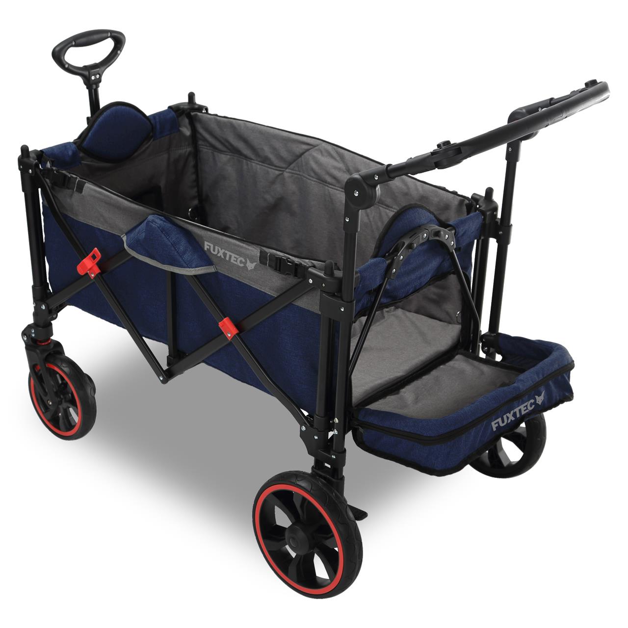 FUXTEC Carrello a mano pieghevole e compatto CTC850 stesso spazio ma meno ingombro