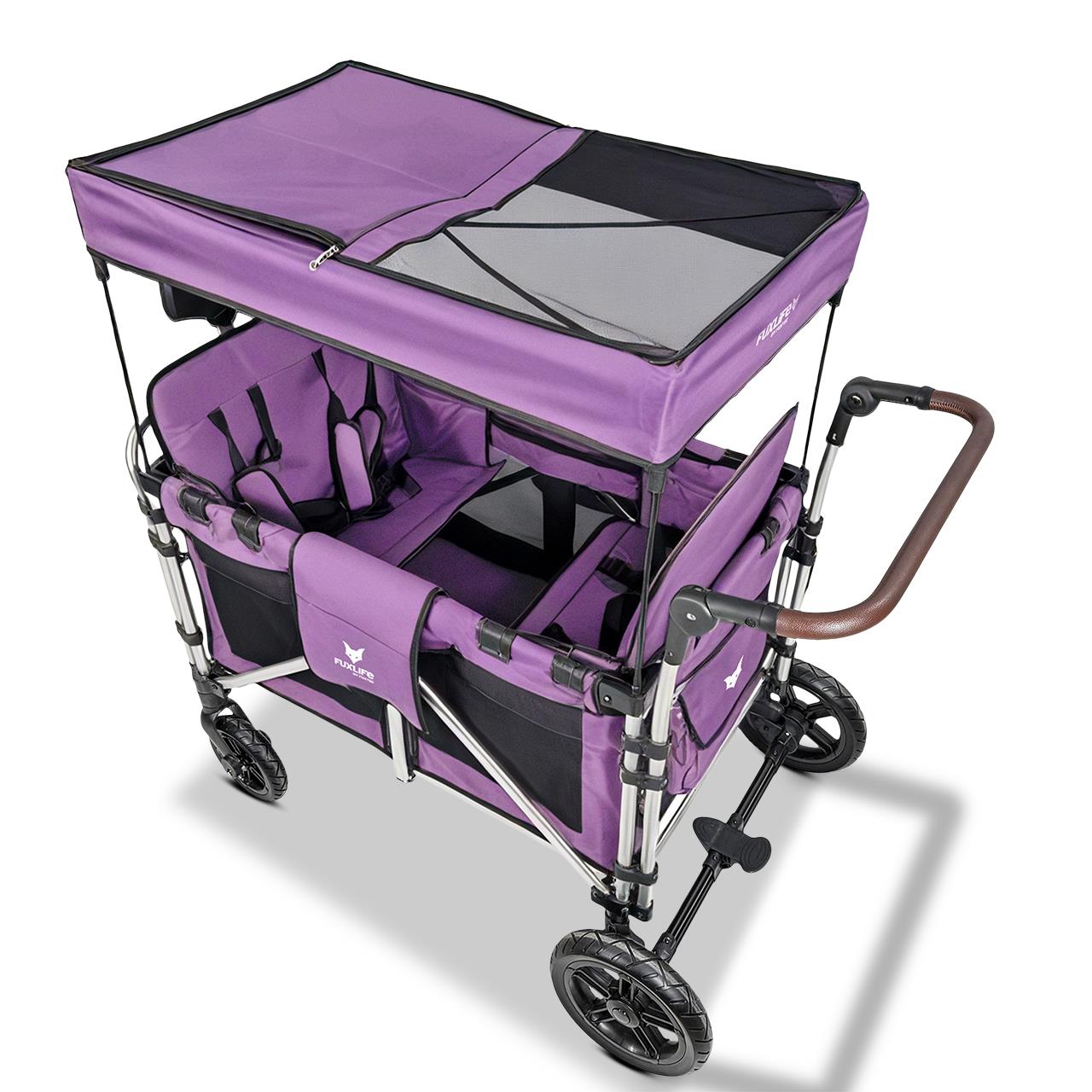 FUXLIFE Carrello a mano Premium a 4 posti FX-CTXL900
