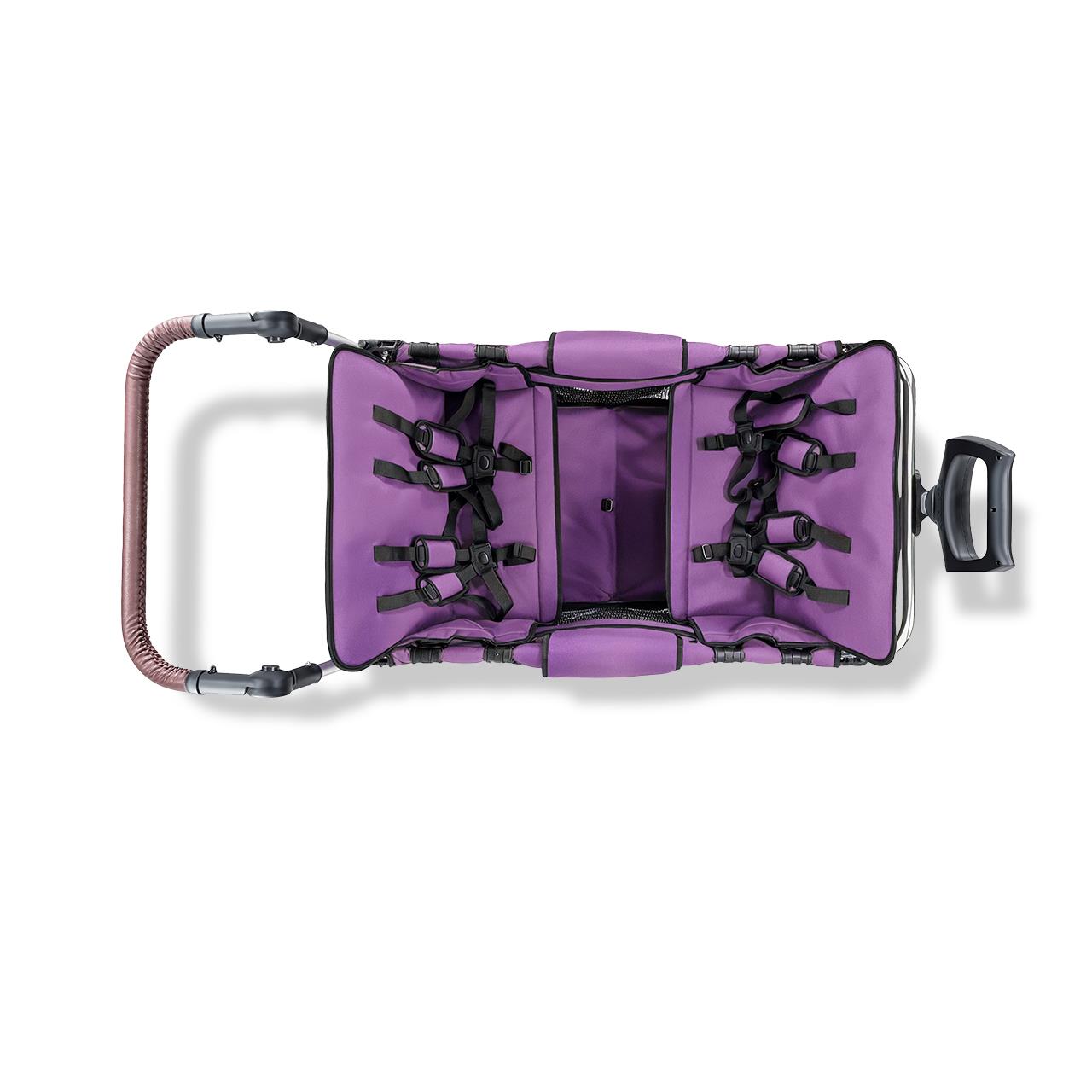 FUXLIFE Carrello a mano Premium a 4 posti FX-CTXL900