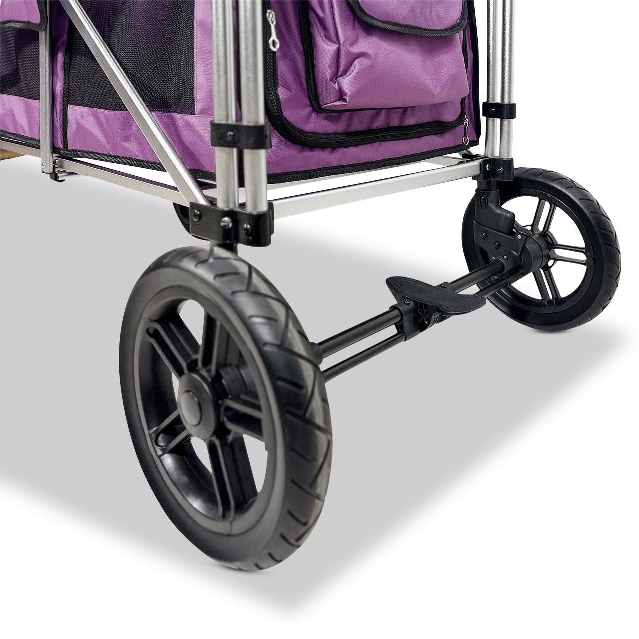 FUXLIFE Carrello a mano Premium a 4 posti FX-CTXL900