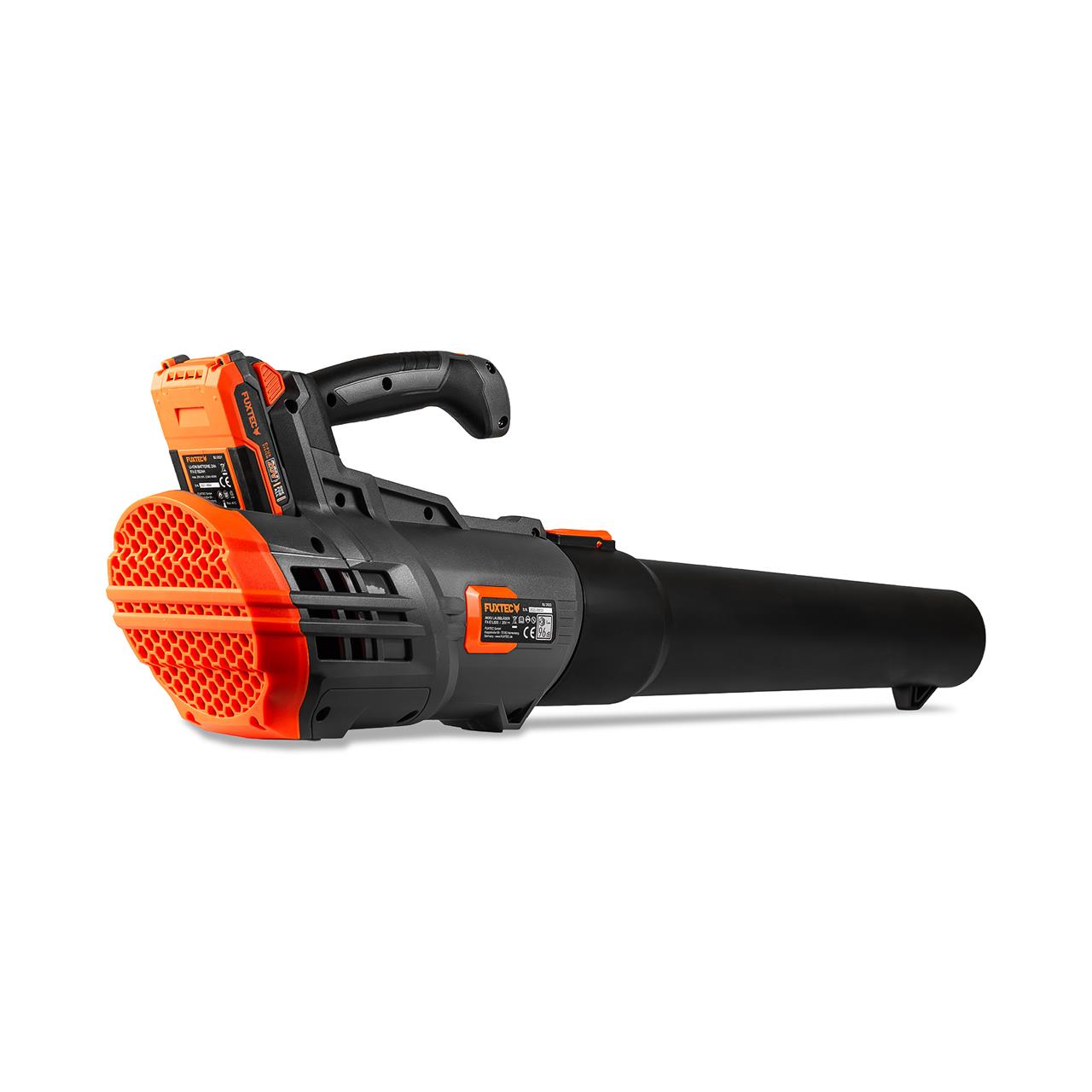 Soffiatore a batteria 20V FX-E1LB20 FUXTEC Set- con 1x batterie 4Ah e caricabatterie 2,4A