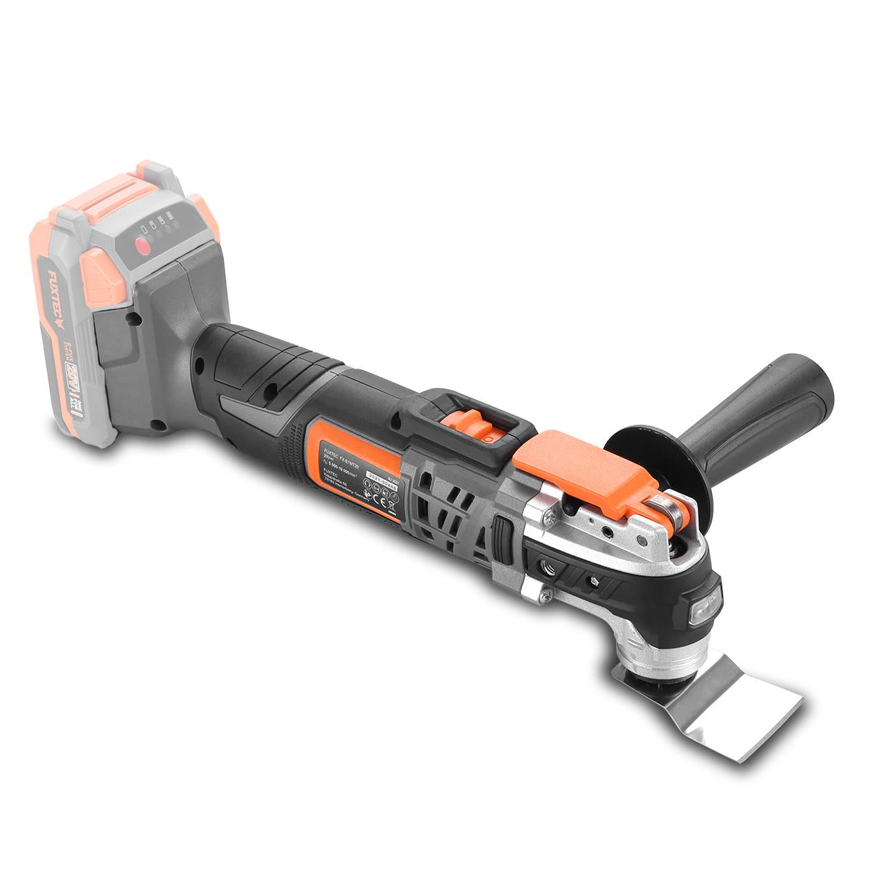 Utensile multifunzione multiuso a batteria FUXTEC 20V FX-E1MT20 SOLO senza batteria e senza caricabatteria