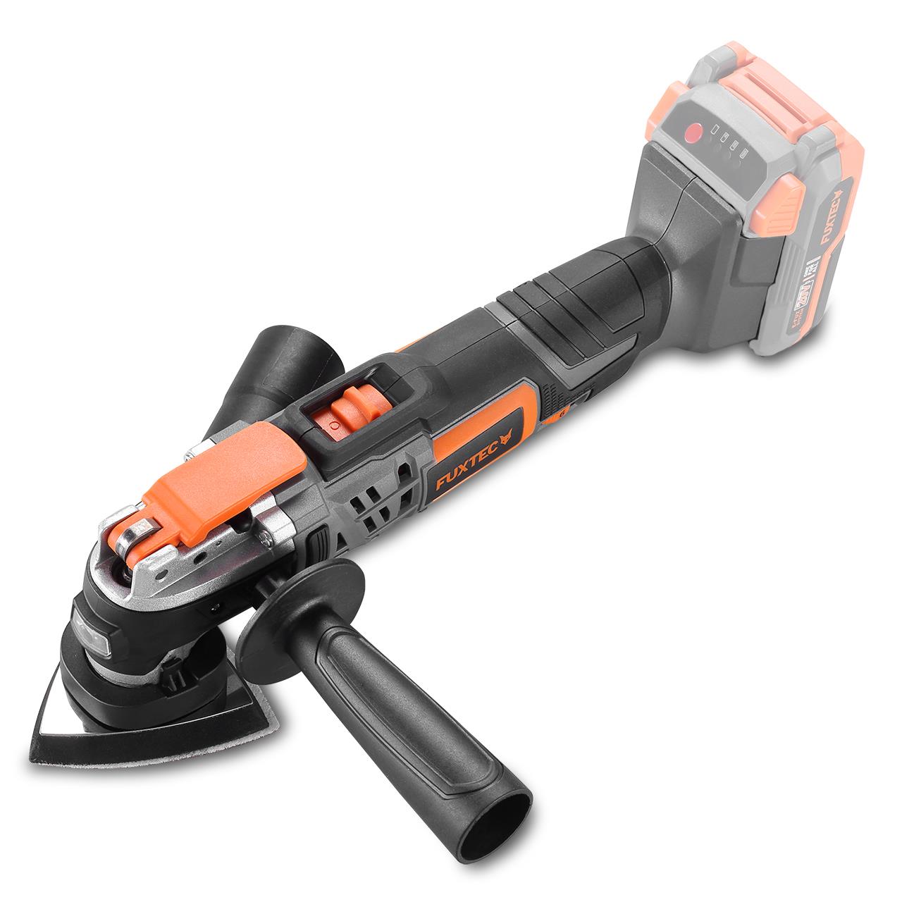 Utensile multifunzione multiuso a batteria FUXTEC 20V FX-E1MT20 SOLO senza batteria e senza caricabatteria
