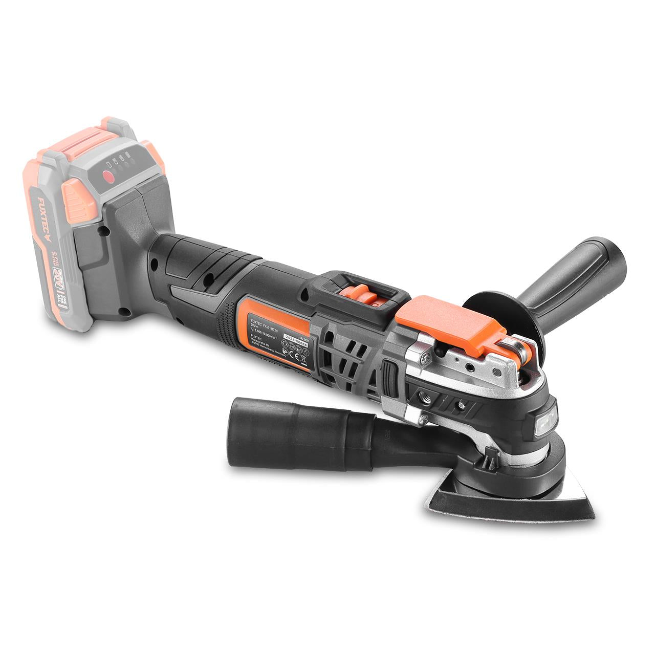 Utensile multifunzione multiuso a batteria FUXTEC 20V FX-E1MT20 SOLO senza batteria e senza caricabatteria