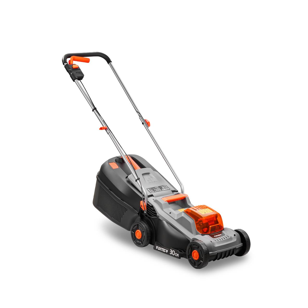 Set da giardino a batteria FUXTEC 20V FX-E1RM20ECO + FX-E1HS20 con batteria e caricatore