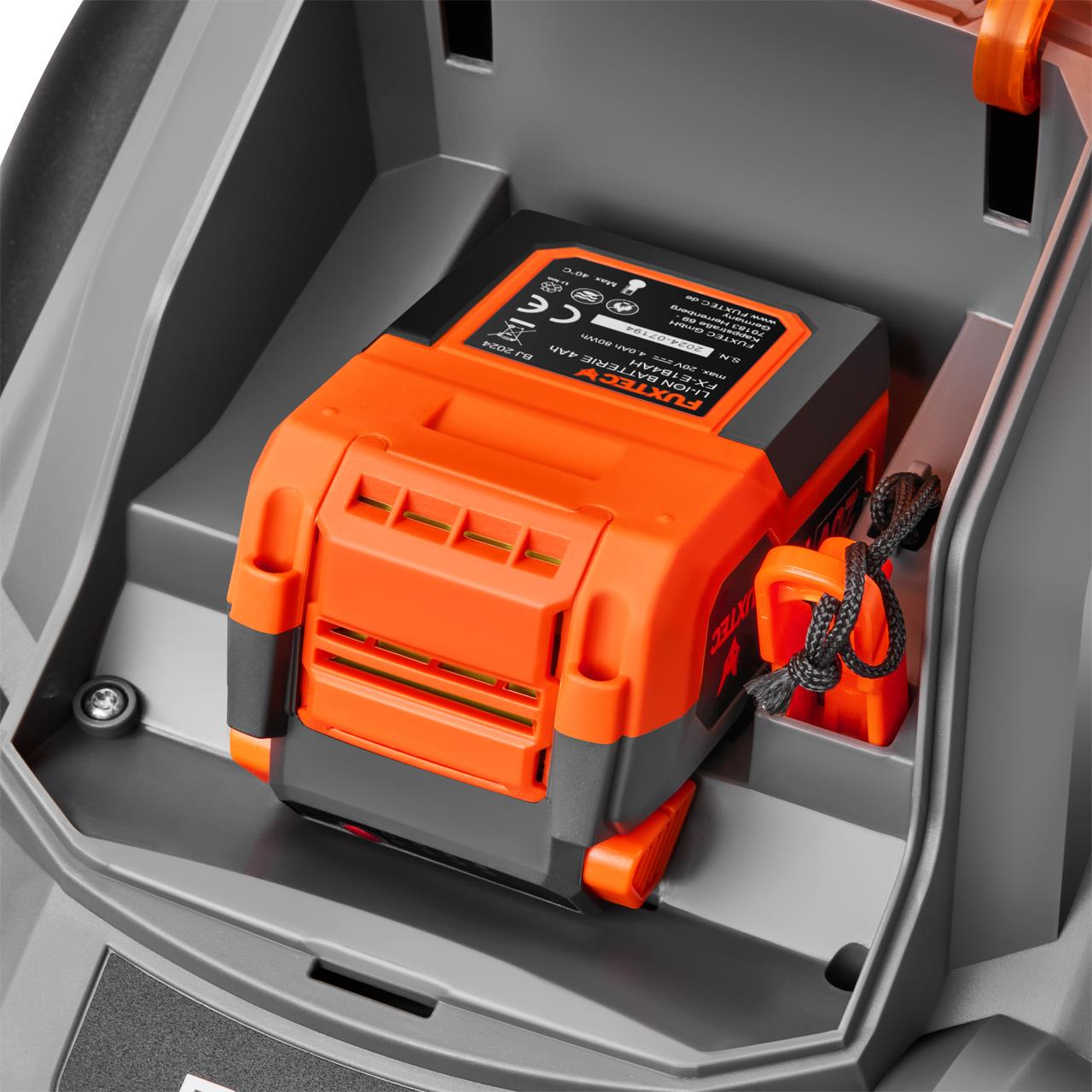 FUXTEC 20V Akku Garten-Set FX-E1RM20ECO + FX-E1HS20 mit Akku & Ladegerät