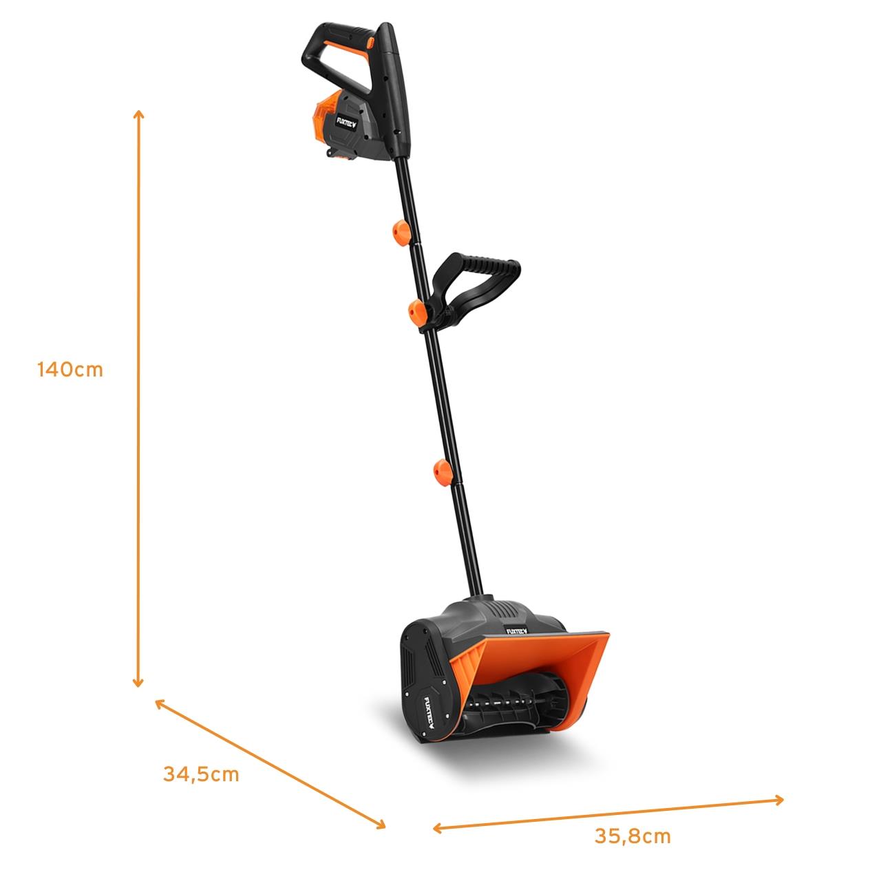 Spazzaneve a batteria FUXTEC FX-E1SCH20SET incl. batteria e caricabatterie