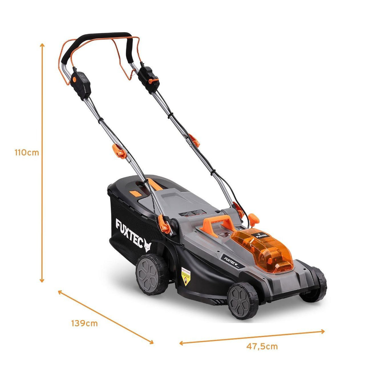 Bild 1 Akku Rasenmäher FX-E2RM43PRO Set mit flexiblem Antrieb