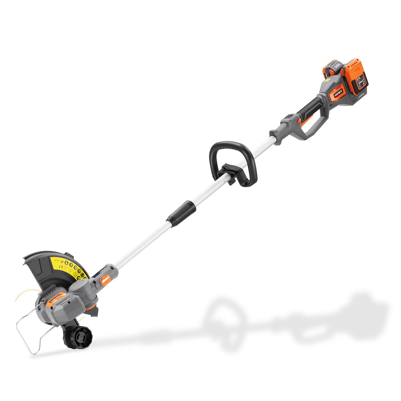 Tagliabordi a batteria FX-E2RTSET con 2 batterie da 2 Ah e 1 caricabatterie doppio da 2,4 A