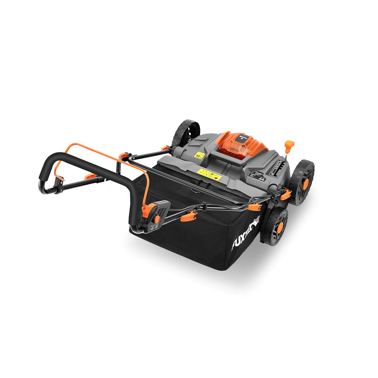 Set Arieggiatore a Batteria 40V FUXTEC FX-E2VE38SET – Funzione 2-in-1 per Arieggiare e Ventilare, Cesto da 45L, Profondità Regolabile