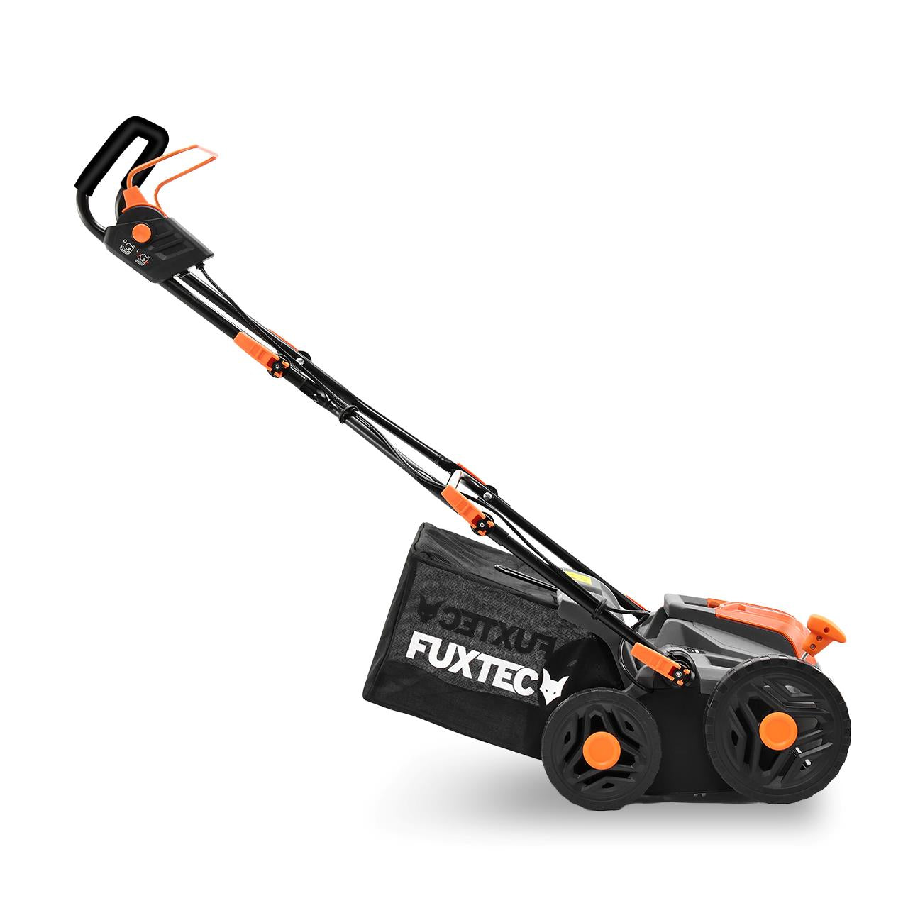 Set Arieggiatore a Batteria 40V FUXTEC FX-E2VE38SET – Funzione 2-in-1 per Arieggiare e Ventilare, Cesto da 45L, Profondità Regolabile