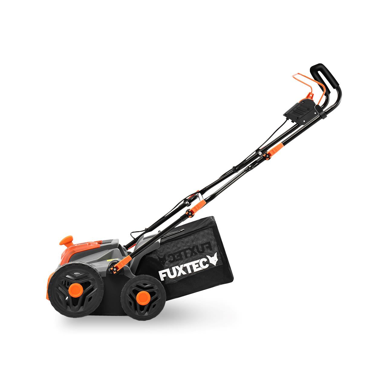 Set Arieggiatore a Batteria 40V FUXTEC FX-E2VE38SET – Funzione 2-in-1 per Arieggiare e Ventilare, Cesto da 45L, Profondità Regolabile