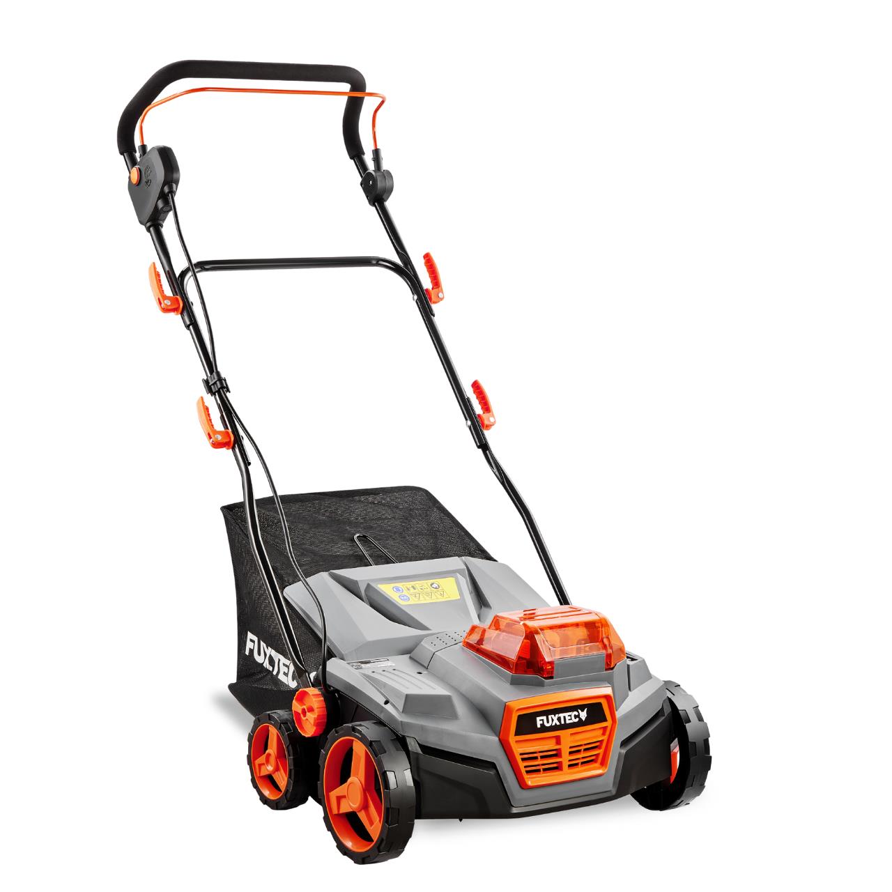 Set Arieggiatore a Batteria 40V FUXTEC FX-E2VE38SET – Funzione 2-in-1 per Arieggiare e Ventilare, Cesto da 45L, Profondità Regolabile