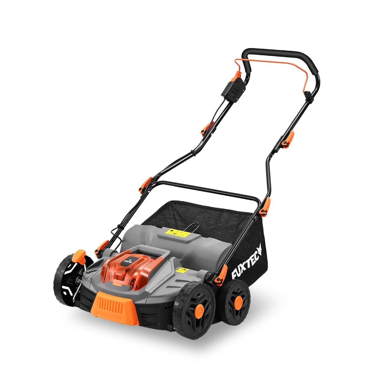 Set Arieggiatore a Batteria 40V FUXTEC FX-E2VE38SET – Funzione 2-in-1 per Arieggiare e Ventilare, Cesto da 45L, Profondità Regolabile