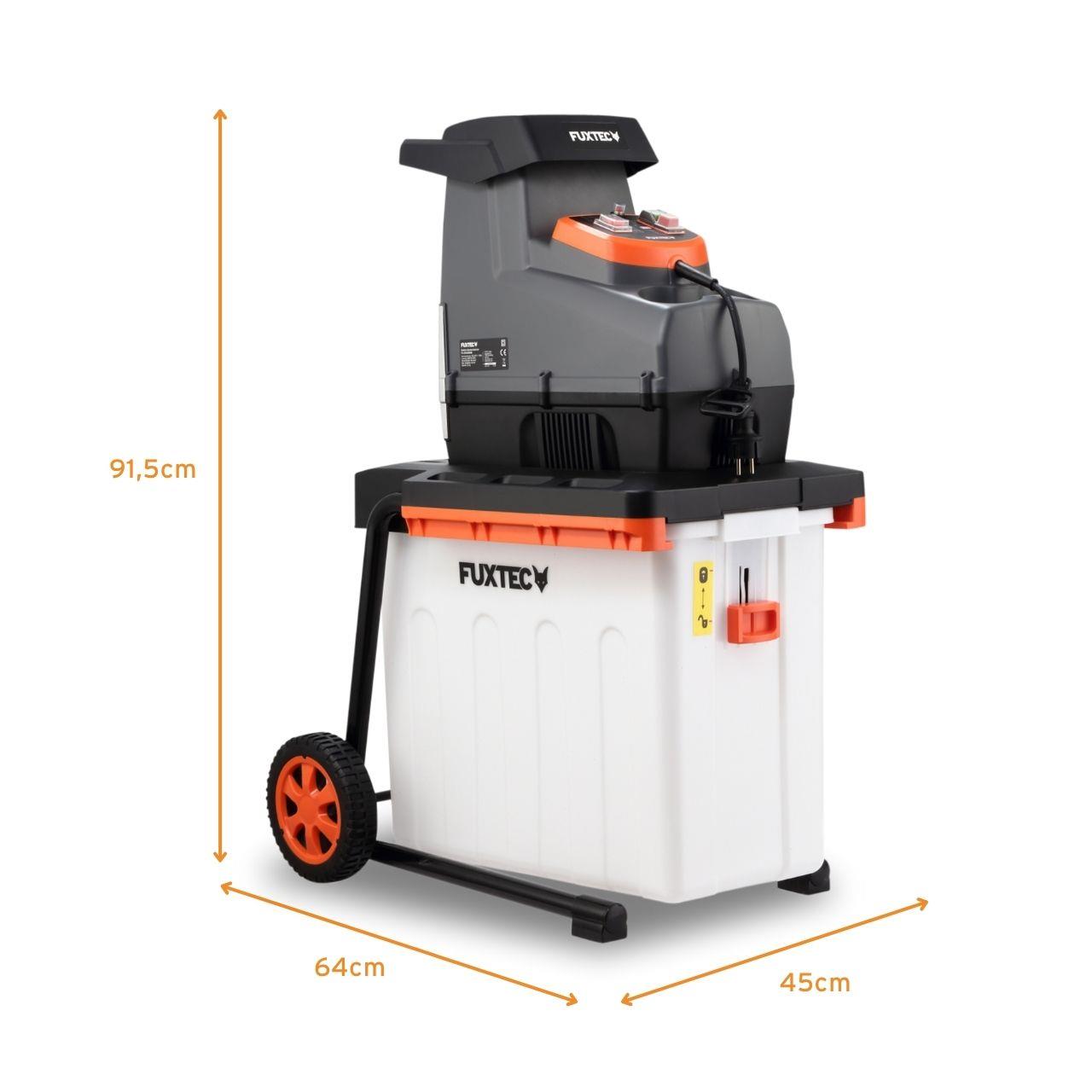 FUXTEC Elektro Gartenhäcksler FX-EGH2800B