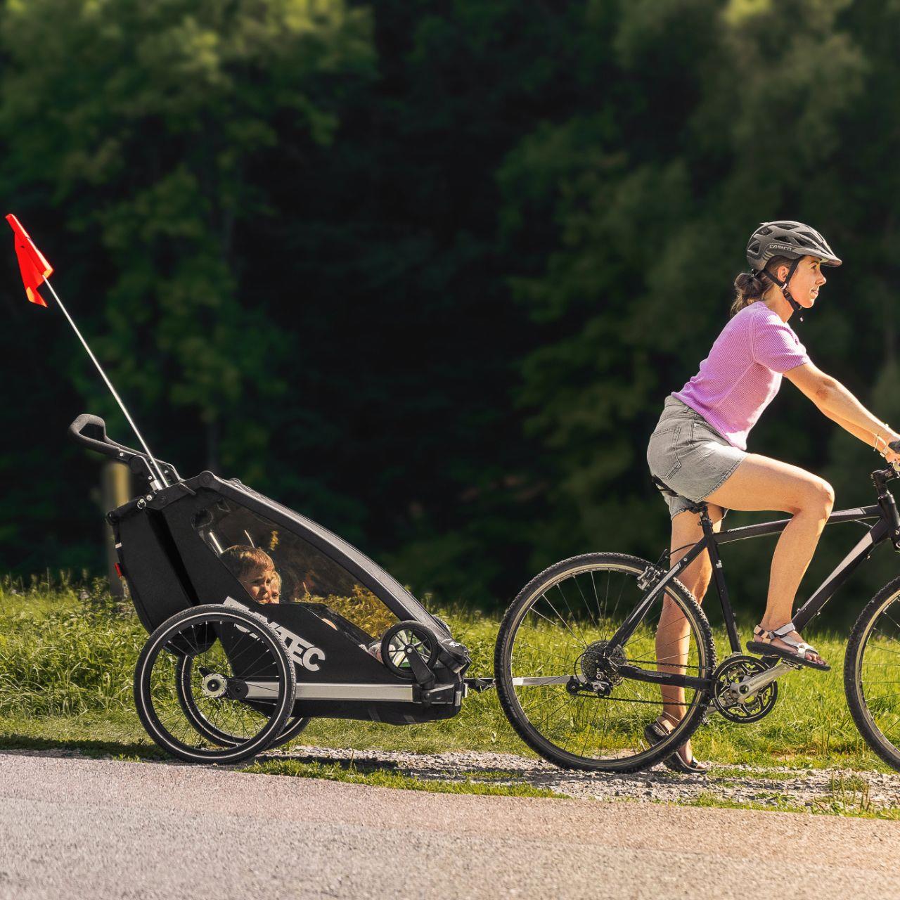 Rimorchio per bicicletta FUXTEC FA1