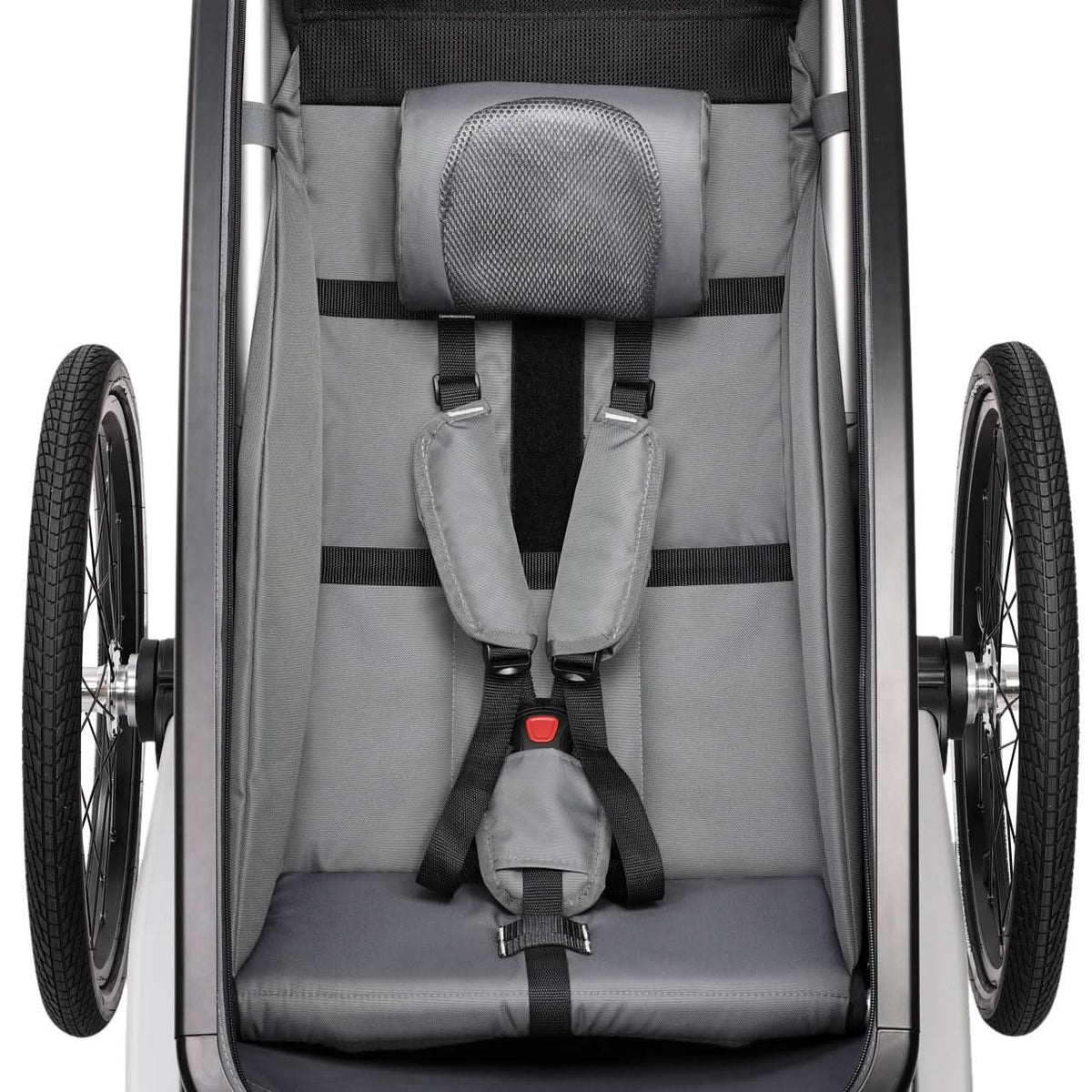 B-WARE FUXTEC Fahrradanhänger FX-FA1S/Einsitzer Grau