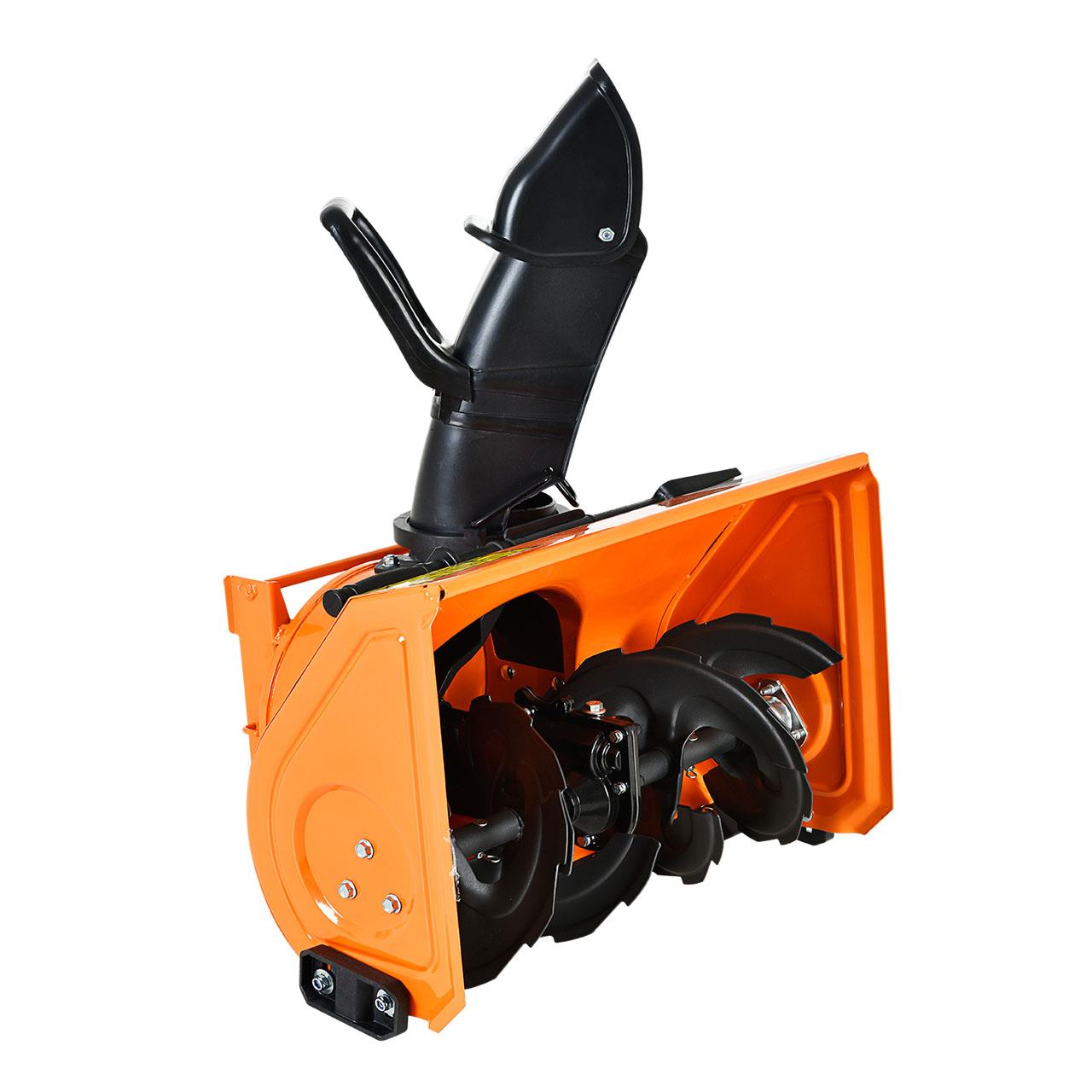 Spazzatrice a scoppio spazzaneve 196cc sgombraneve + 3 diverse pale FUXTEC KM196 SET