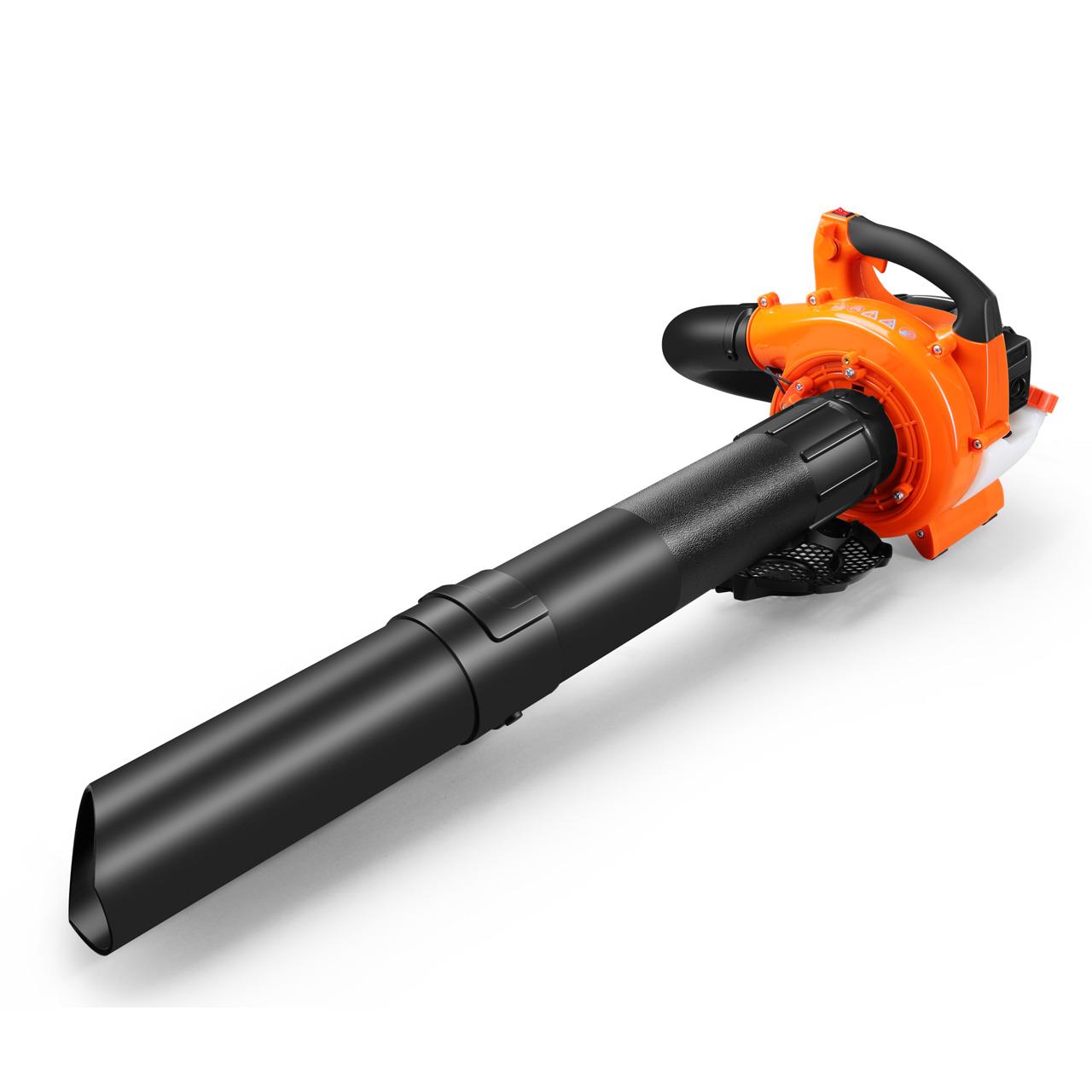 FUXTEC FX-LBS126 4in1 Aspiratore foglie, soffiatore foglie, trituratore foglie incl. due tubi di soffiaggio