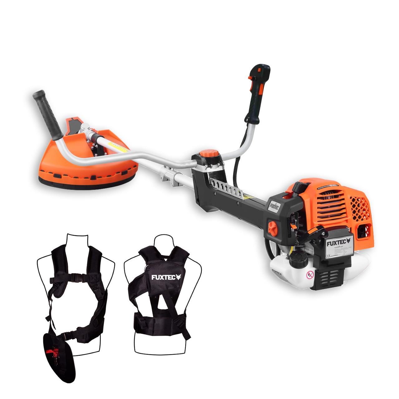 Decespugliatore Tagliabordi a scoppio antivibrazione professionale 62cc PS162 FUXTEC