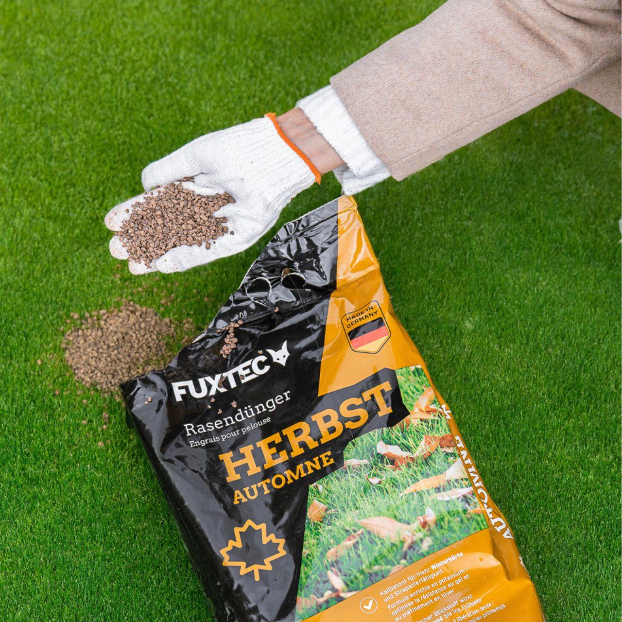 FUXTEC concime autunnale per prati FX-RDH20 20kg per 500m²