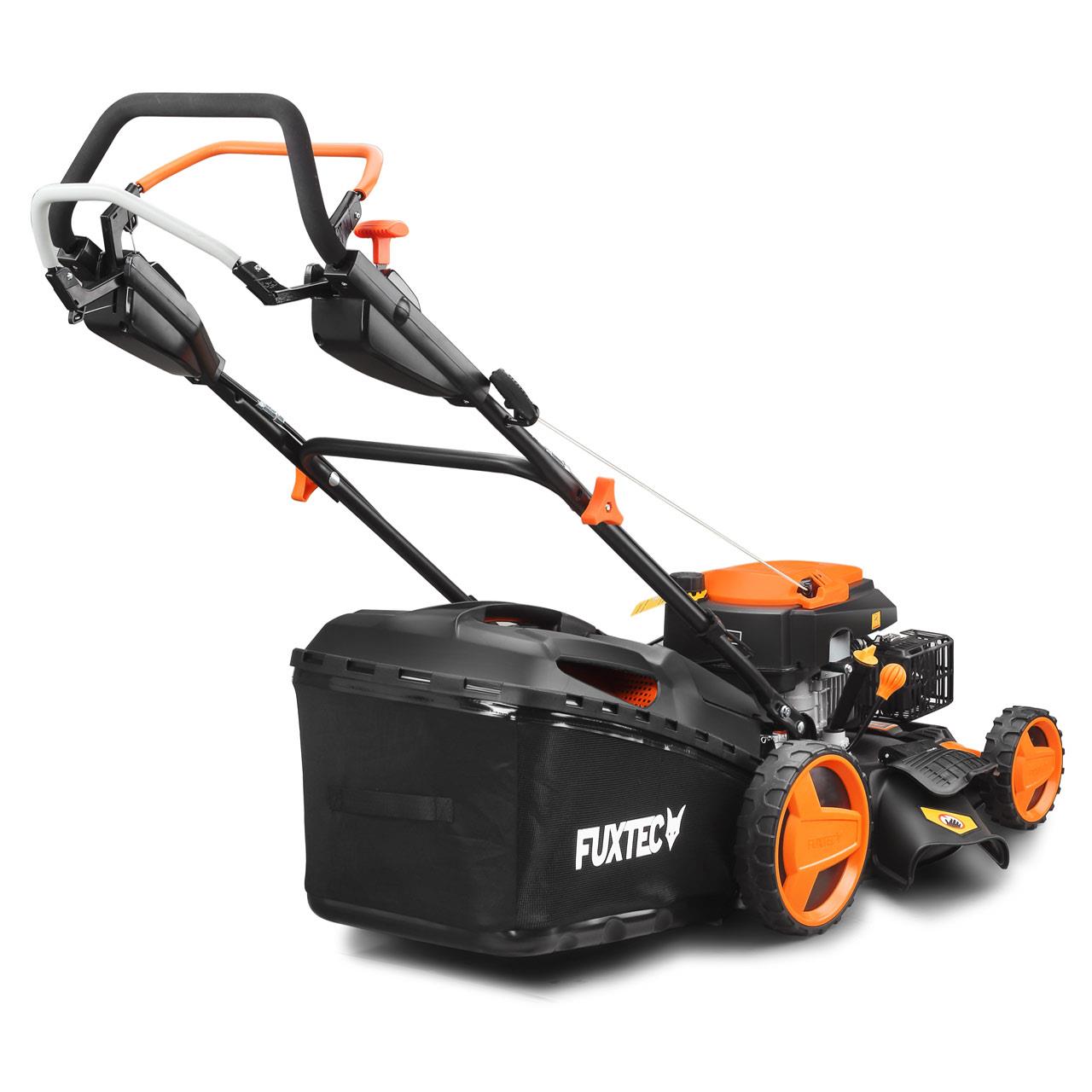 Tagliaerba Tosaerba benzina semovente velocità variabile FX-RM5196PRO FUXTEC 196cc 4in1 mulching