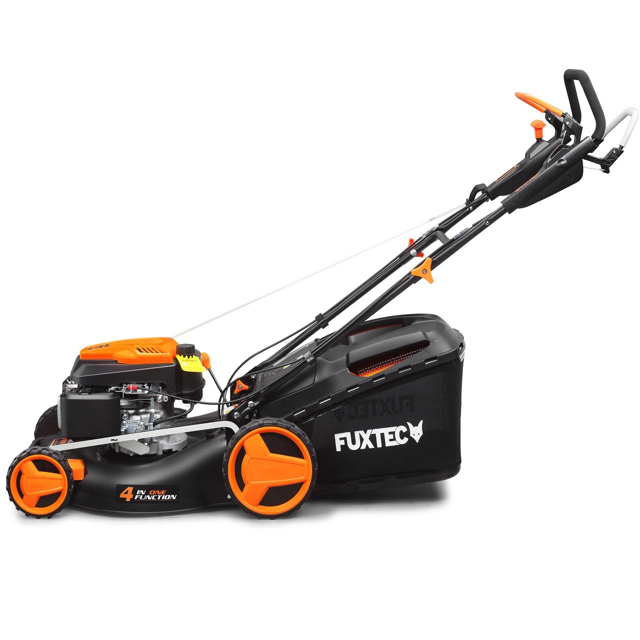 Tagliaerba Tosaerba benzina semovente velocità variabile FX-RM5196PRO FUXTEC 196cc 4in1 mulching
